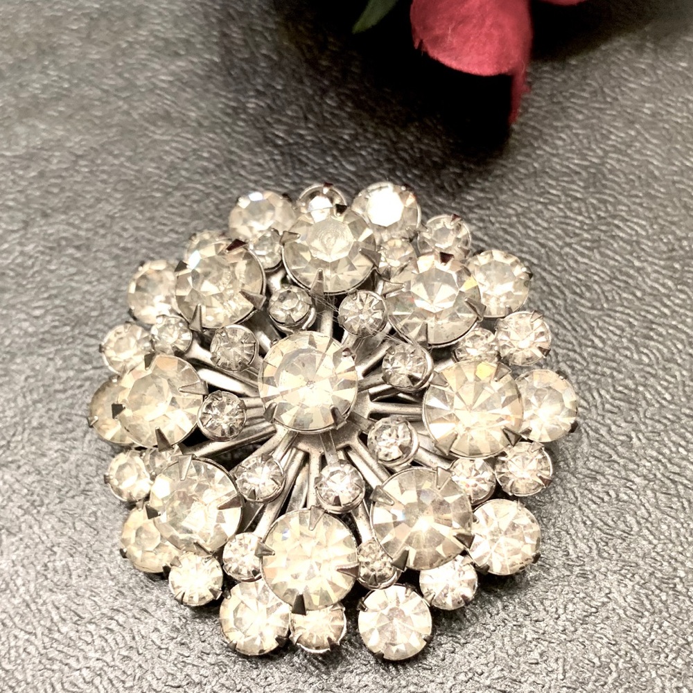 Vintage Coro Rhinestone - Picture 4 of 8